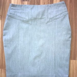 Express Pencil Skirt - Grey - Size 8